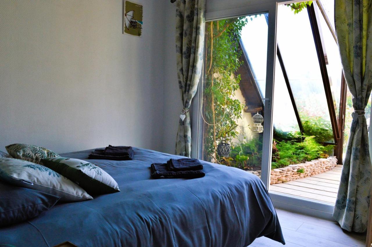 La Maison Penchee, Avec Jardin A 50M De La Plage アネル エクステリア 写真