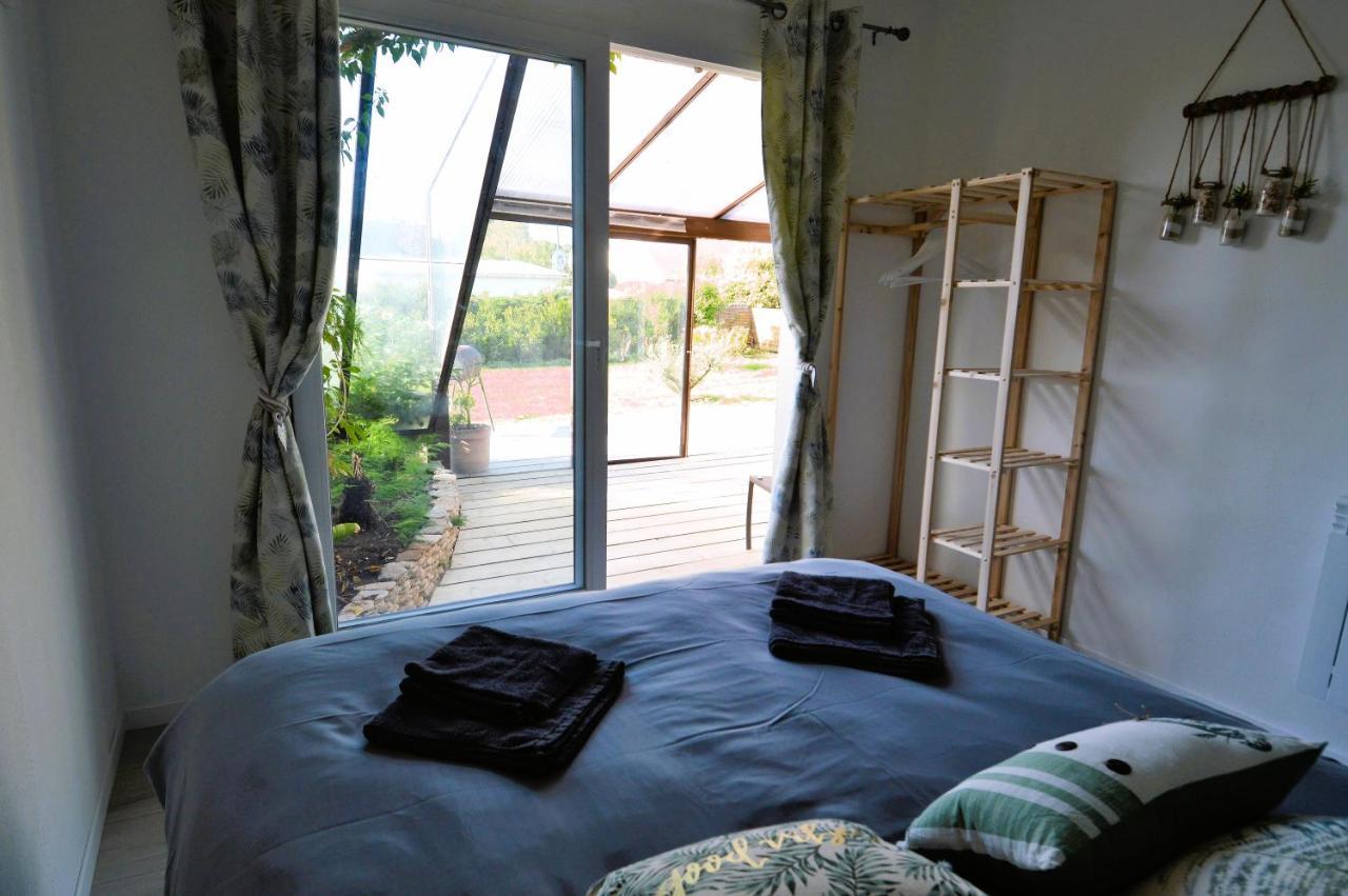 La Maison Penchee, Avec Jardin A 50M De La Plage アネル エクステリア 写真