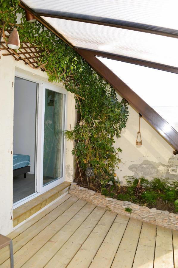 La Maison Penchee, Avec Jardin A 50M De La Plage アネル エクステリア 写真